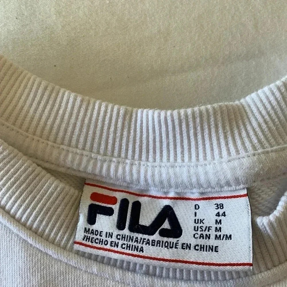 Fila women’s crew neck sweatshirt medo EUC - Picture 2 of 3